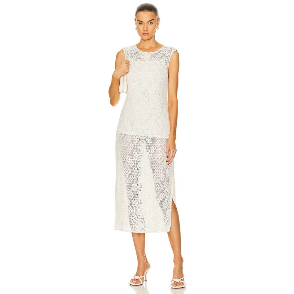 All That Remains River Dress in Bone